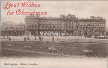 Load image into Gallery viewer, London Postcard - Buckingham Palace, Best Wishes For Christmas  SW17374