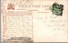 Load image into Gallery viewer, Devon Postcard - Rose Cottage, Clovelly. Artist H.B.Wimbush  SX9