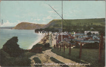 Load image into Gallery viewer, Devon Postcard - Jubilee Flagstaff and General View of Sidmouth  SX11