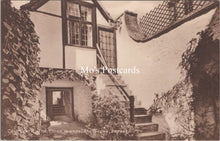 Load image into Gallery viewer, Dorset Postcard - Courtyard, The Three Wishes, Sherborne  SX42