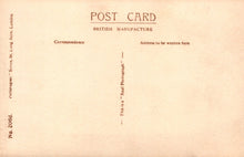 Load image into Gallery viewer, Vintage postcard with text fields for correspondence and address on a beige background