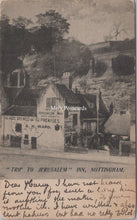 Load image into Gallery viewer, Nottinghamshire Postcard - Trip To Jerusalem Inn, Nottingham SW17745