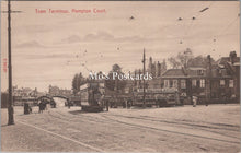 Load image into Gallery viewer, Middlesex Postcard - Hampton Court Tram Terminus  SW17779