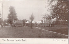 Load image into Gallery viewer, Middlesex Postcard - Hampton Court Tram Terminus  SW17780