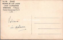 Load image into Gallery viewer, Chile Postcard - Volcano, Region De Los Lagos SW17787