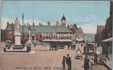 Load image into Gallery viewer, Cumbria Postcard - Town Hall and Scotch Street, Carlisle SW17863