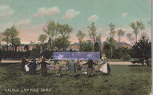 Load image into Gallery viewer, London Postcard - Ealing, Lammas Park, Ring a Ring o' Roses SW20212