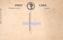 Load image into Gallery viewer, Vintage postcard with text and a logo on a beige background