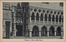 Load image into Gallery viewer, Italy Postcard - Venice, Porta Della Carta   SW17457