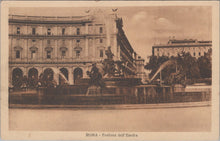 Load image into Gallery viewer, Italy Postcard - Rome, Fontana Dell'Esedra   SW17462