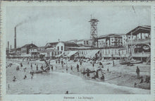 Load image into Gallery viewer, Italy Postcard - Savona, La Spiaggia   SW17464