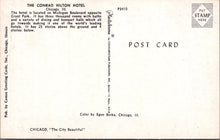 Load image into Gallery viewer, America Postcard - The Conrad Hilton Hotel, Chicago SW17487