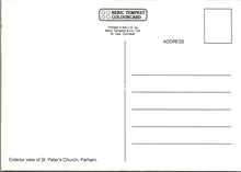 Load image into Gallery viewer, Sussex Postcard - Exterior View of St Peter's Church, Parham    SX297