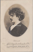 Load image into Gallery viewer, Music Postcard - Ignacy Jan Paderenski, Composer, Pianist and Politician SW17956