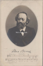 Load image into Gallery viewer, Music Postcard - Max Bruch, German Composer SW17957