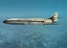 Load image into Gallery viewer, Civil Aviation Postcard - Air France Aeroplane SW19107