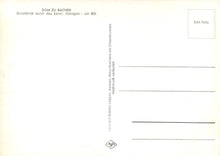 Load image into Gallery viewer, Germany Postcard - Dom Zu Aachen SW20347