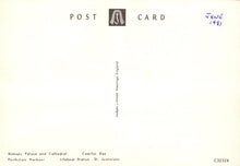 Load image into Gallery viewer, Vintage postcard with text and a logo on a white background
