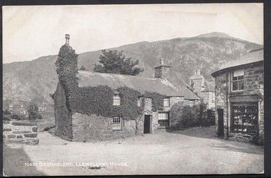 Wales Postcard - Beddgelert, Llewellyn's House  RS3051