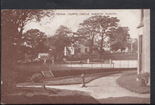 Load image into Gallery viewer, Scotland Postcard - Tennis Courts, Castle Gardens, Dunoon    RS1916
