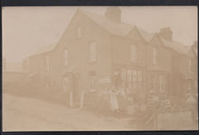 Load image into Gallery viewer, Unknown Shop Location Postcard- Shop of E.Real or E.Reat With Staff Outside 8336
