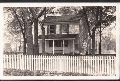 America Postcard - Old Legislative Hall, Vincennes, Indiana   BB755