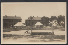 Load image into Gallery viewer, India Postcard-Foresters Barracks, Boxing Ring, Officers Grounds, Mustapha A3695
