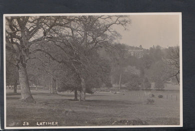 Buckinghamshire Postcard - View of Latimer     T6629