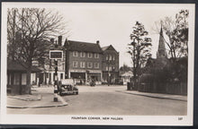Load image into Gallery viewer, Surrey Postcard - New Malden, Fountain Corner Ref.RT3