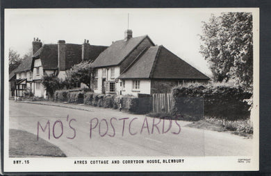Berkshire Postcard - Ayres Cottage and Corrydon House, Blewbury   RS16998