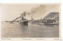 Load image into Gallery viewer, Spain Postcard - Barcelona - Estacion Maritima - Estacio De Mar - Ref 14000A