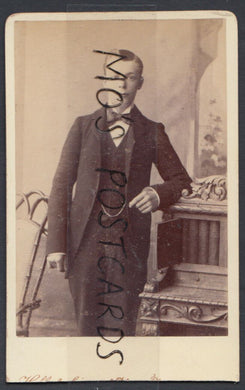 CDV (Carte De Visite) - Mr George Bale or George Ball in 1896 -  RT219