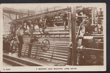 Load image into Gallery viewer, Derbyshire Postcard - A Modern Lace Machine, Long Eaton  BH453