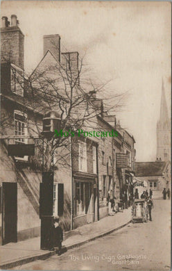 Lincolnshire Postcard - The Living Sign Castlegate, Grantham RS26869