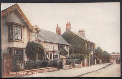 Cambridgeshire Postcard - High Street, Ashley    V1440