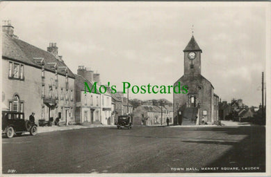Scotland Postcard - Town Hall, Market Square, Lauder, Berwickshire RS27658