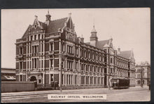 Load image into Gallery viewer, New Zealand Postcard - Railway Offices, Wellington     A6446