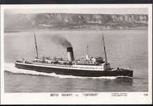 Load image into Gallery viewer, Shipping Postcard - British Railways, S.S."Canterbury"  MB935