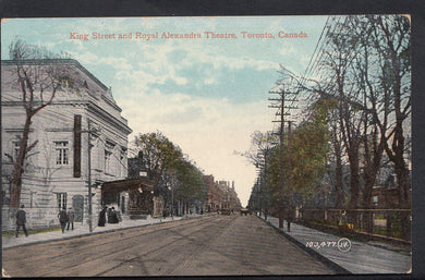 Canada Postcard - King Street & Royal Alexandra Theatre, Toronto   RT1151