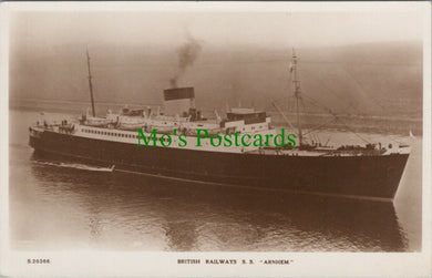 Shipping Postcard - British Railways S.S.