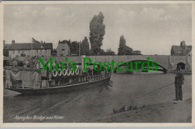 Oxfordshire Postcard - Abingdon Bridge and River   RS28082