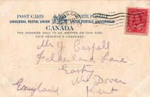 Load image into Gallery viewer, Embossed Canada Postcard - Ice Leaving Assiniboine, Winnipeg   T10446