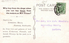 Load image into Gallery viewer, Scotland Postcard - Atheenic Mills, Hawick    RS21253
