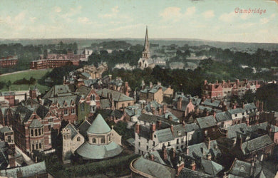 Cambridgeshire Postcard - Aerial View of Cambridge     RS22203