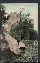 Load image into Gallery viewer, Warwickshire Postcard - Entrance Gate, Warwick Castle    RT977