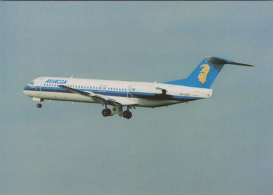 Aviation Postcard - Aviacsa Fokker 100 PH-LNH Aeroplane RR13546