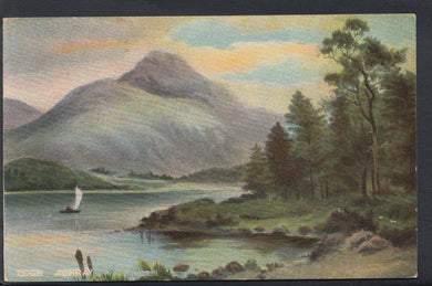 Scotland Postcard - Loch Achray     RS6587