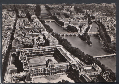 France Postcard - Aerial View of Paris     RR4499