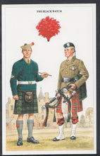 Load image into Gallery viewer, Military Postcard - British Army Series - The Black Watch  RT2288