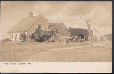 America Postcard - Old Tavern, Belfast, Maine  RT370